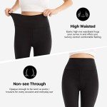 Buttery Soft High Waisted Capri Leggings for Women