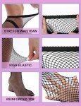 Plus Size Fishnet Stockings - 3 Pack Set