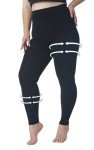 Plus Size 4XL Medical Compression Leggings for Edema