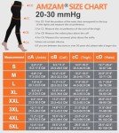Plus Size Compression Leggings for Edema & Varicose Veins