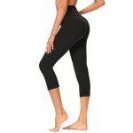 GAYHAY High Waisted Capri Leggings for Women