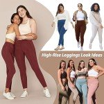 Plus Size High Waisted Soft Maternity Leggings