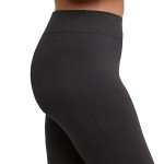 Plus Size Black Long Leggings for Women