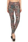High Waisted Camouflage & Print Leggings for Women