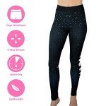 Soft High Waist Printed Yoga Leggings for Women
