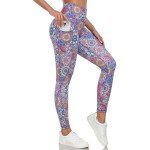 High Waisted Mesh Leggings with Pockets - XL
