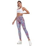 High Waisted Mesh Leggings with Pockets - XL