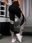 High Waisted Graphic Print Yoga Leggings for Women