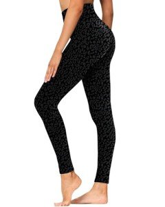 Soft High Waisted Printed Yoga Leggings for Women