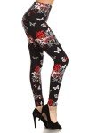 High Waisted Checkered & Animal Print Leggings