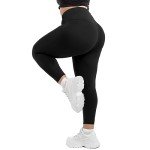 Walifrey Buttery Soft Plus Size High Waist Leggings