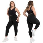 Walifrey Buttery Soft Plus Size High Waist Leggings