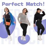 Walifrey Buttery Soft Plus Size High Waist Leggings