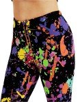 Sissycos Women's 80s Artistic Splash Leggings