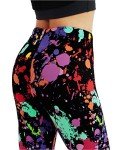 Sissycos Women's 80s Artistic Splash Leggings