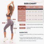 Buttery Soft High Waisted Capri Leggings for Women