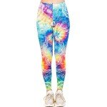 Mandala Printed Tummy Control Workout Leggings