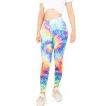 Mandala Printed Tummy Control Workout Leggings
