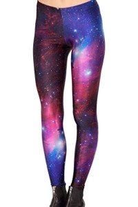 Dreamy Pink & Blue Sky Yoga Leggings