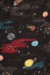 Cosmic Queen Print Jogger Pants with Pockets