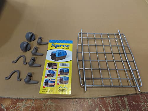 Blue Hard-Sided Pet Carrier for Tiny Breeds