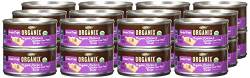 Organic Chicken & Chicken Liver Cat Food Cans