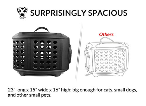 23-Inch Hard Pet Carrier for Bengal Cats
