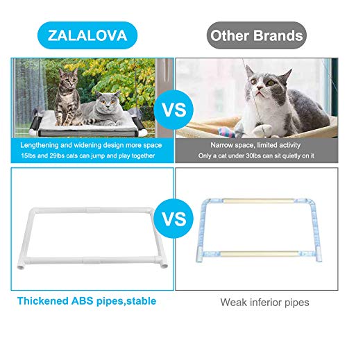 Extra Large Cat Window Perch w/Blanket & Extra Cup