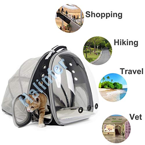 Space Capsule Cat Backpack Carrier, Expandable and Lightweight