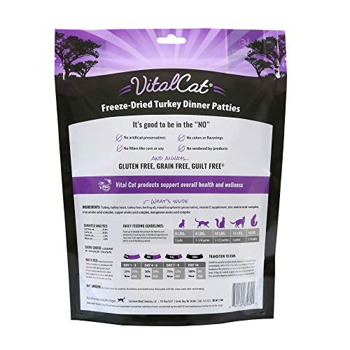 Freeze-Dried Turkey Dinner for Bengal Cats (8oz)