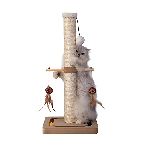 Premium Bengal Cat Scratching Post & Toy Combo