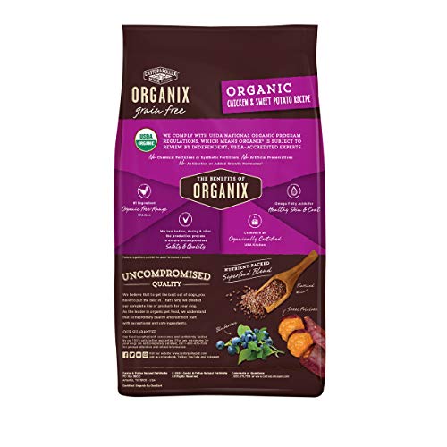 Organic Chicken & Sweet Potato Dog Food - 4lbs