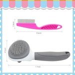 KALAMANDA Cat Grooming Brush with Comb