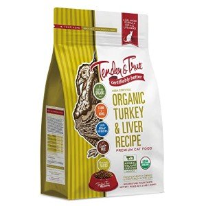 Organic Turkey & Liver Cat Food - 3lb