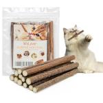 Natural Silvervine Catnip Chew Sticks (12+ pcs)