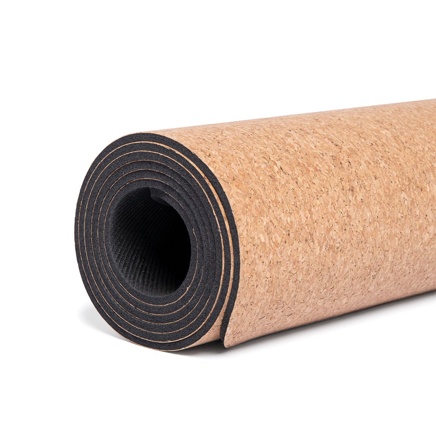 Eco-Friendly Cork Yoga Mat + Massage Roller