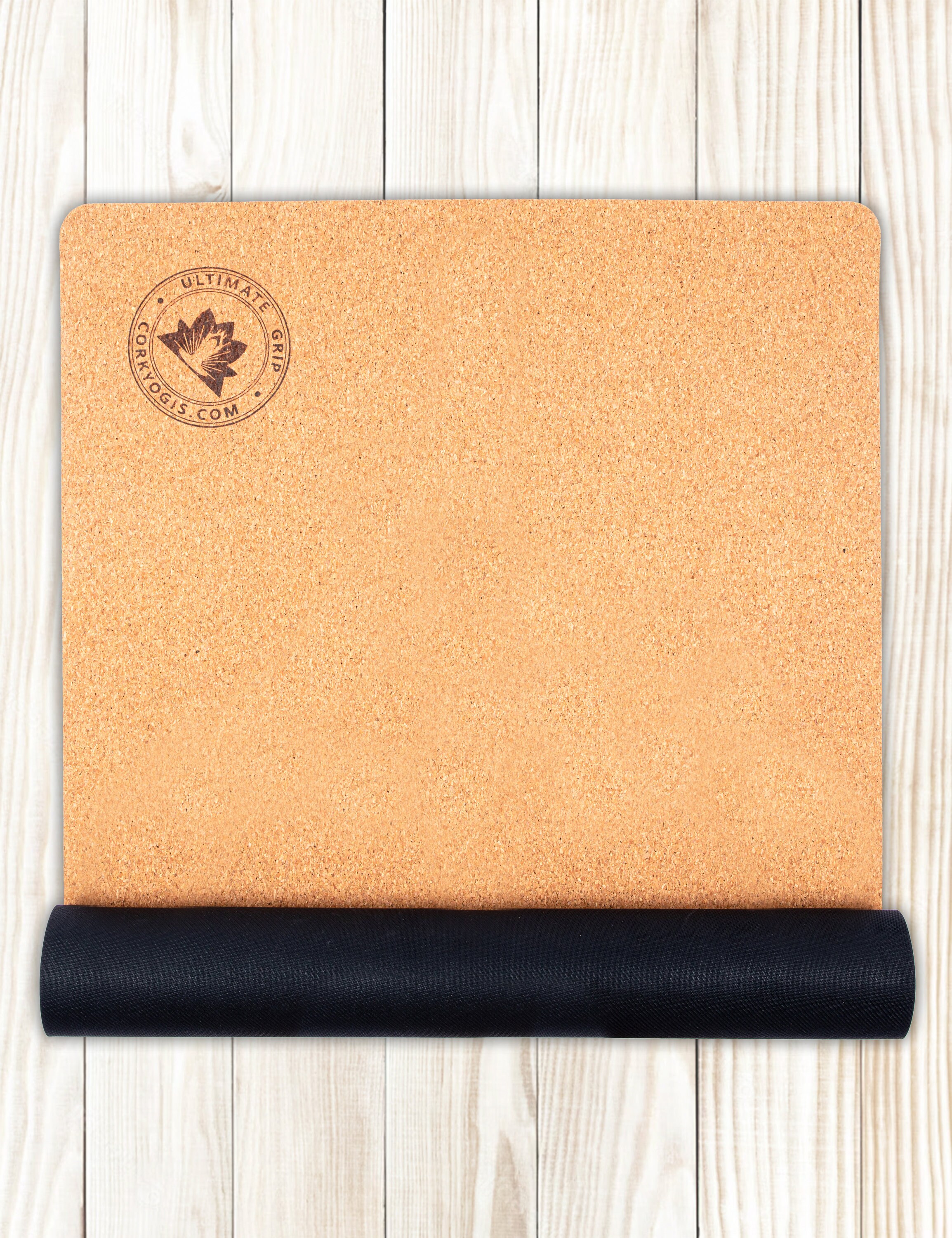 Eco-Friendly Natural Cork Yoga Mat - Classic Yogi
