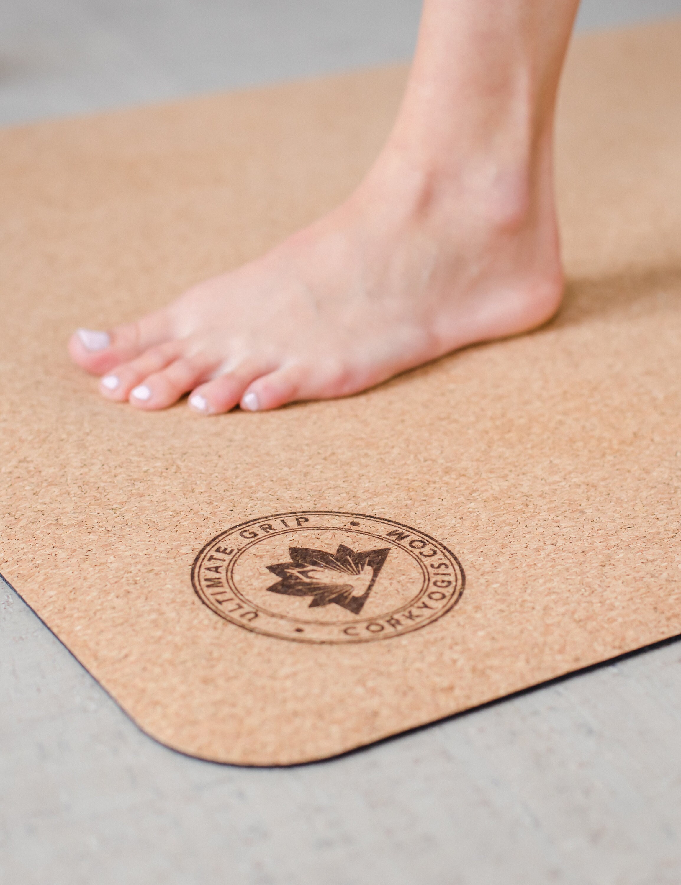 Eco-Friendly Natural Cork Yoga Mat - Classic Yogi