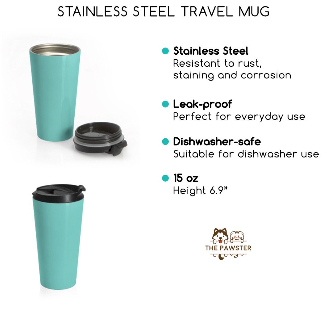 Hedgehog Yoga Stainless Steel Travel Mug