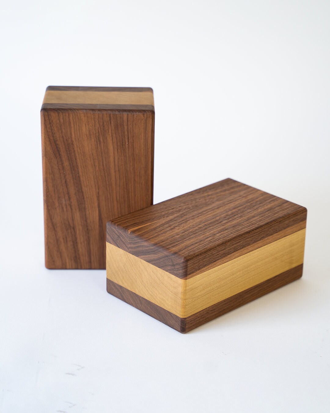 Walnut-Poplar Yoga Blocks