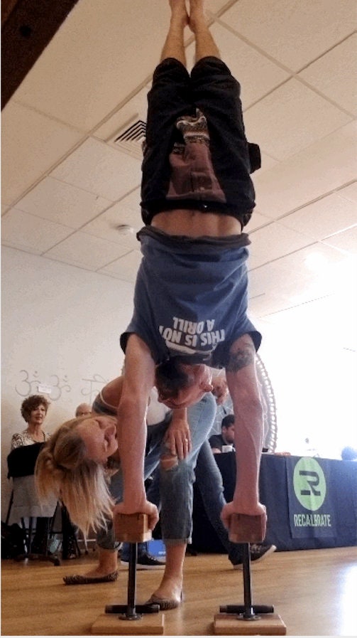 Handstand Canes: Custom Engraved Yoga Gypsy Magic