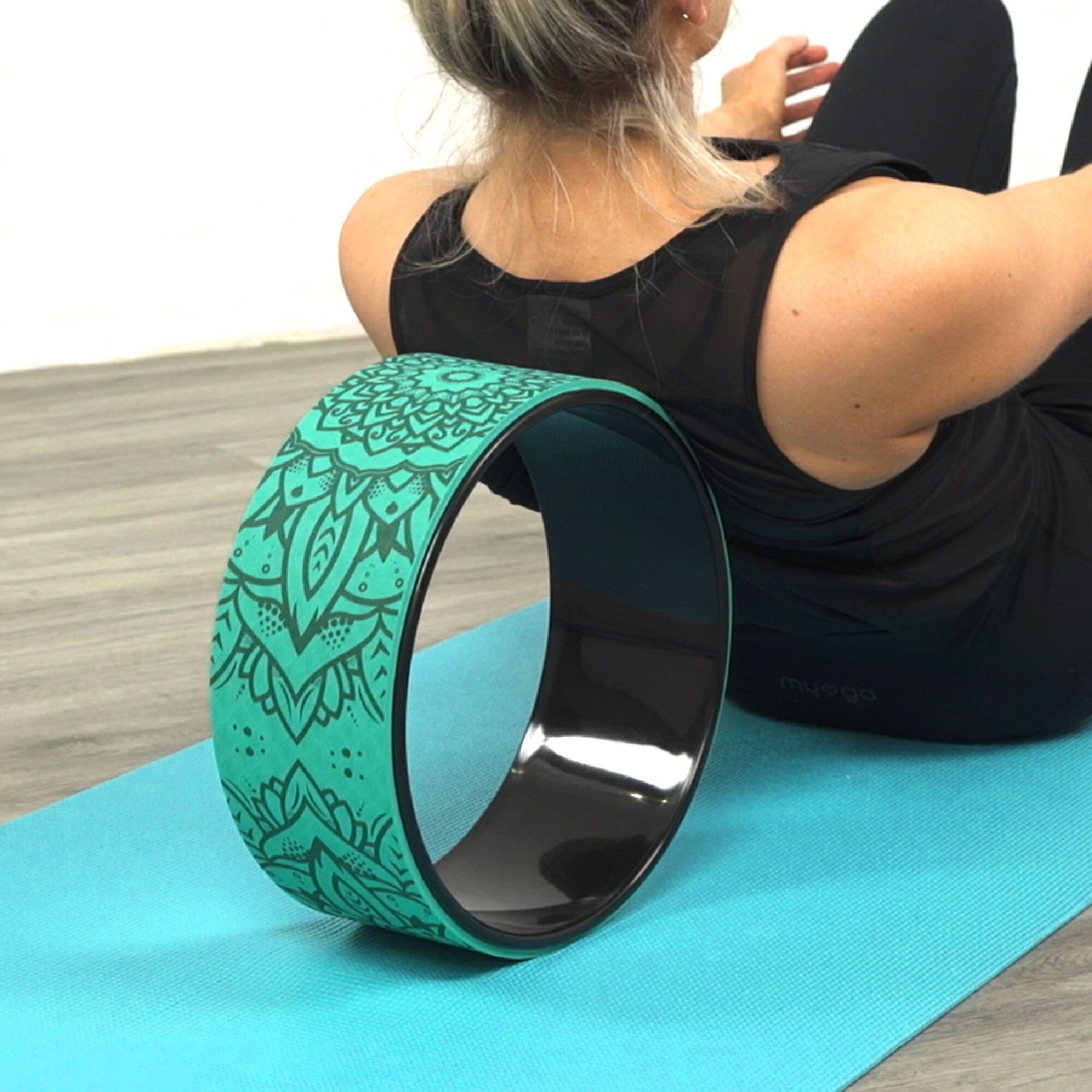 Eco-friendly Vegan Cork Yoga Wheel, Yoga Products
