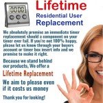 Large Display Magnetic Kitchen Timer with Loud Alarm