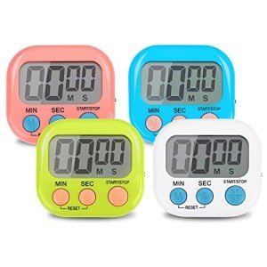 Multi-Function Electronic Timer Set - 4 Pieces