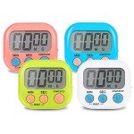 Multi-Function Electronic Timer Set - 4 Pieces