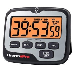 ThermoPro TM01 Digital Kitchen and Study Timer