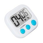 6 Pack Magnetic Digital Kitchen Timers - Multicolored