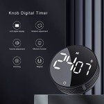 Large LED Digital Kitchen Timer - Black