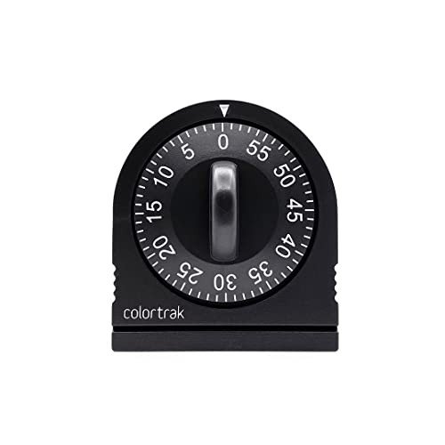 60-Minute Wind-Up Visual Kitchen Timer, Black