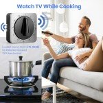 Magnetic Kitchen Timer with Loud Alarm - Stainless Steel